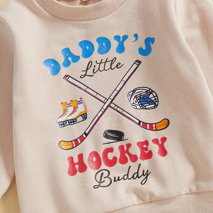Hockey Season Toddler Sweatshirt