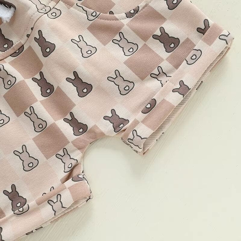 Short Sleeve Easter Bunny Baby Set