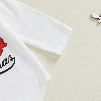 My First Christmas Long Sleeve Baby Set