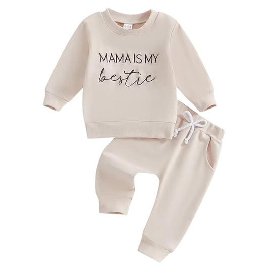 Mama Is My Bestie Girl's Set