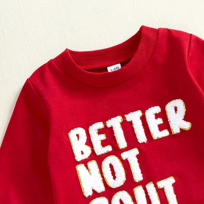 Better Not Pout Baby Jumpsuit