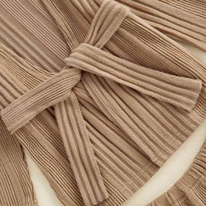 Long Sleeve Solid Ribbed Toddler Set