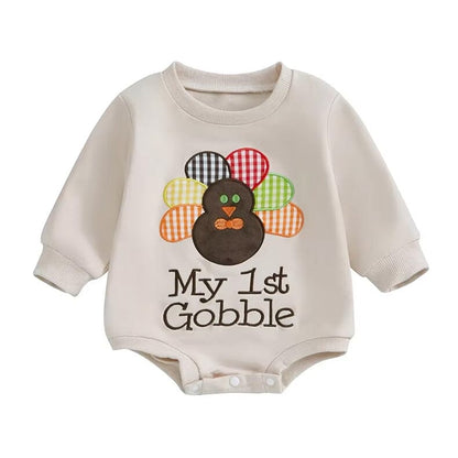 My First Gobble Baby Bodysuit