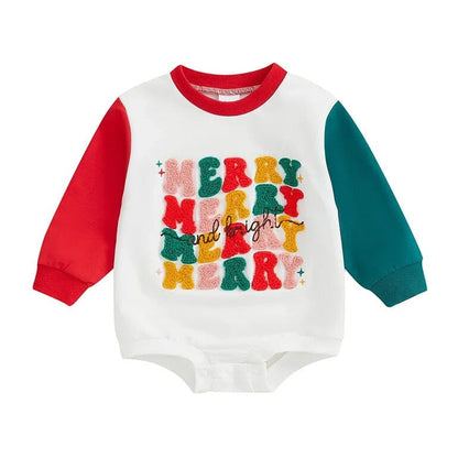 Long Sleeve Merry Baby Bodysuit
