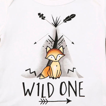 Wild One Fox Baby Set