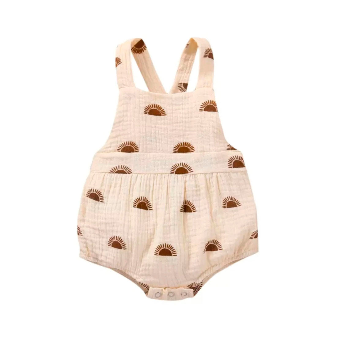 Sunshine Linen Baby Romper