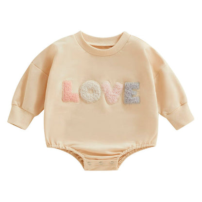 Long Sleeve Love Baby Bodysuit