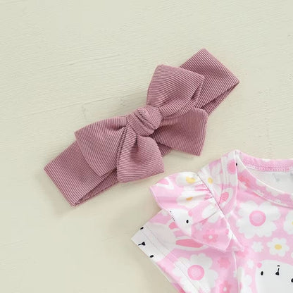 Short Sleeve Easter Baby Set