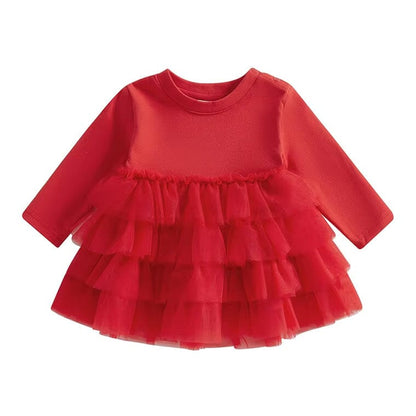 Solid Tulle Toddler Dress
