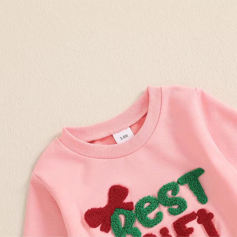 Best Gift Ever Christmas Baby Set