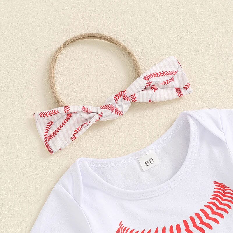 First Baseball Season Baby Set