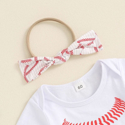 First Baseball Season Baby Set