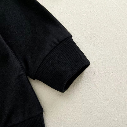 Black Soccer Toddler Sweatshirt