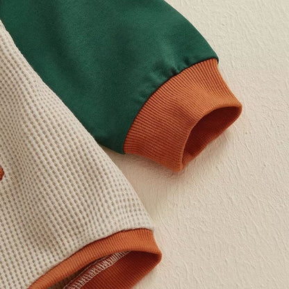 Long Sleeve Bunny Carrot Baby Bodysuit