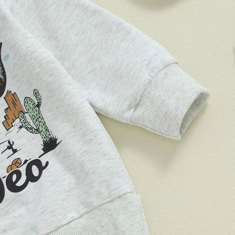 I Run This Rodeo Long Sleeve Baby Set