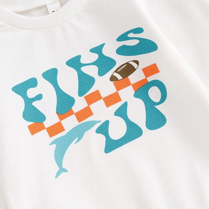 Dolphins Toddler Sweatshirt