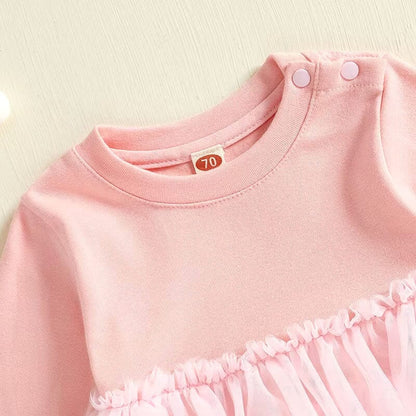 Solid Tulle Toddler Dress