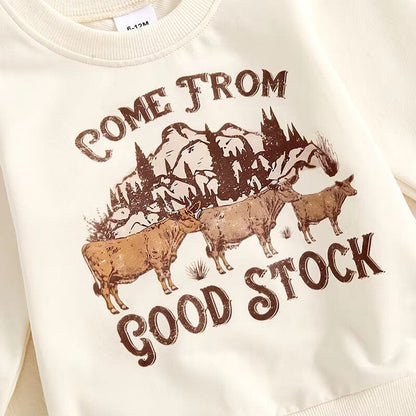 Come From Good Stock Toddler Set