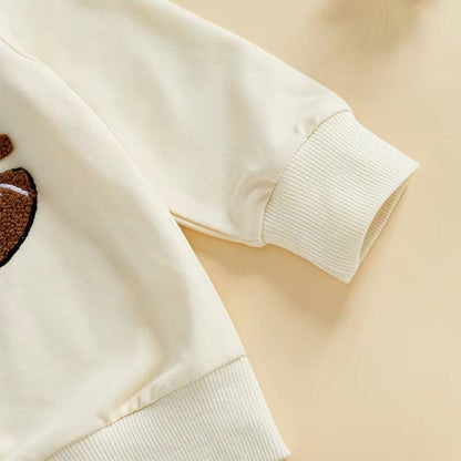 Long Sleeve Game Day Skirt Toddler Set