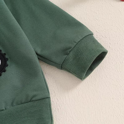 Long Sleeve This Is How I Roll Baby Set