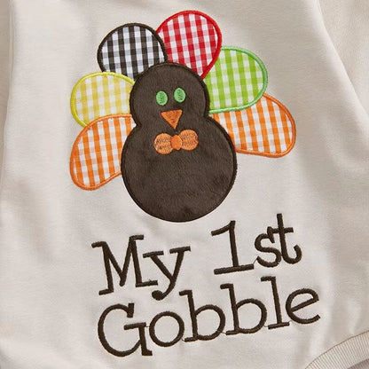 My First Gobble Baby Bodysuit