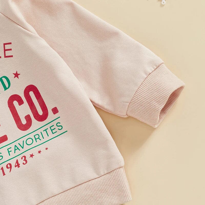 Milk and Cookie Christmas Baby Set