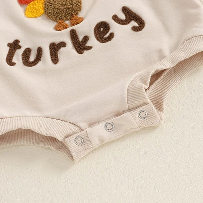 Long Sleeve Little Turkey Baby Bodysuit