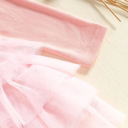 Solid Tulle Toddler Dress