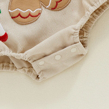 Striped Gingerbread Baby Set