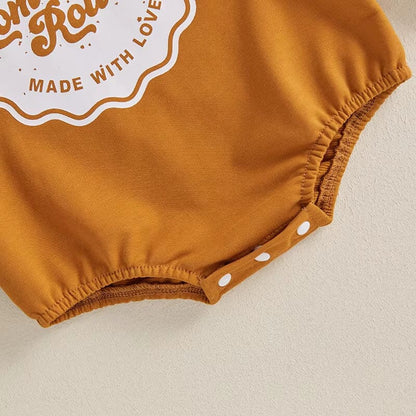 Homemade Rolls Baby Bodysuit