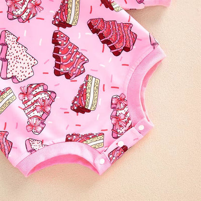 Long Sleeve Yummy Christmas Baby Bodysuit