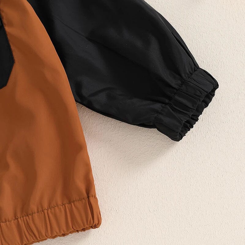 Pockets Zip-Up Hooded Toddler Jacket