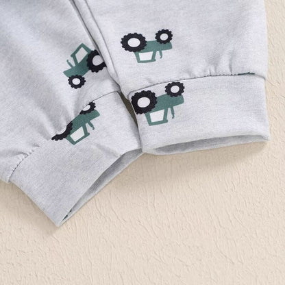 Long Sleeve This Is How I Roll Baby Set