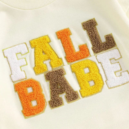 Fall Babe Baby Sweatshirt