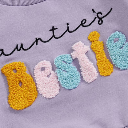 Auntie's Bestie Lavender Baby Set