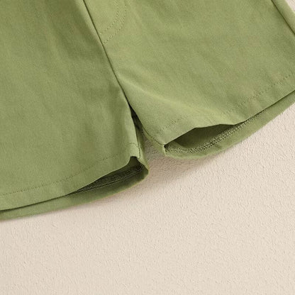 Short Sleeve Carrot Shirt Toddler Set