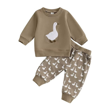 Long Sleeve Goose Baby Set