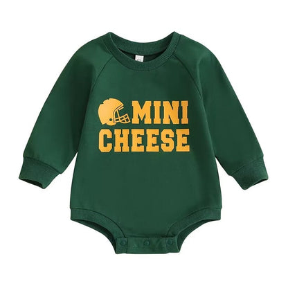 Long Sleeve Packers Baby Bodysuit