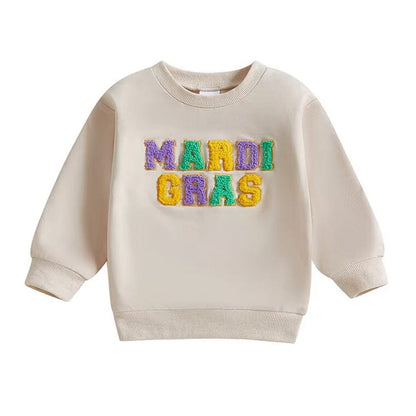 Mardi Gras Toddler Sweatshirt