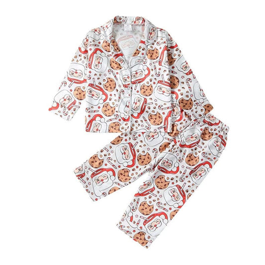 Santa Cookies Toddler Pajama Set