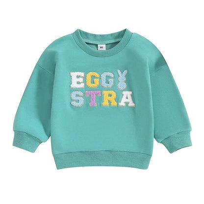 Eggstra Easter Toddler Sweatshirt