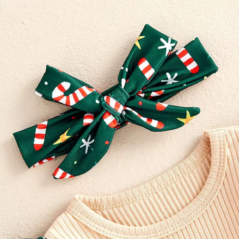 Candy Cane Cutie Baby Jumpsuit