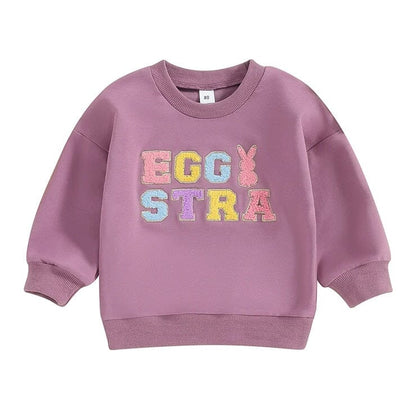 Eggstra Easter Toddler Sweatshirt