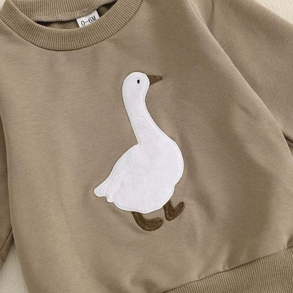 Long Sleeve Goose Baby Set