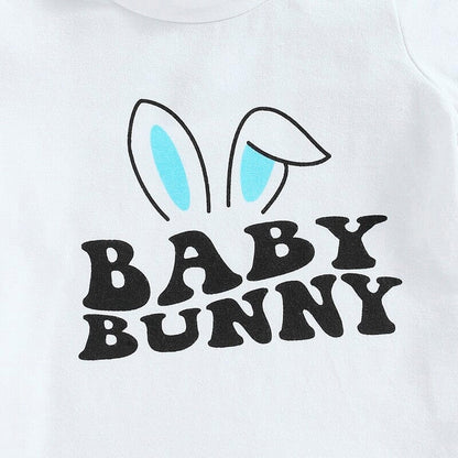 Baby Bunny Solid Shorts Set