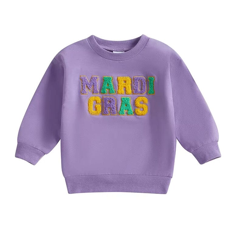 Mardi Gras Toddler Sweatshirt