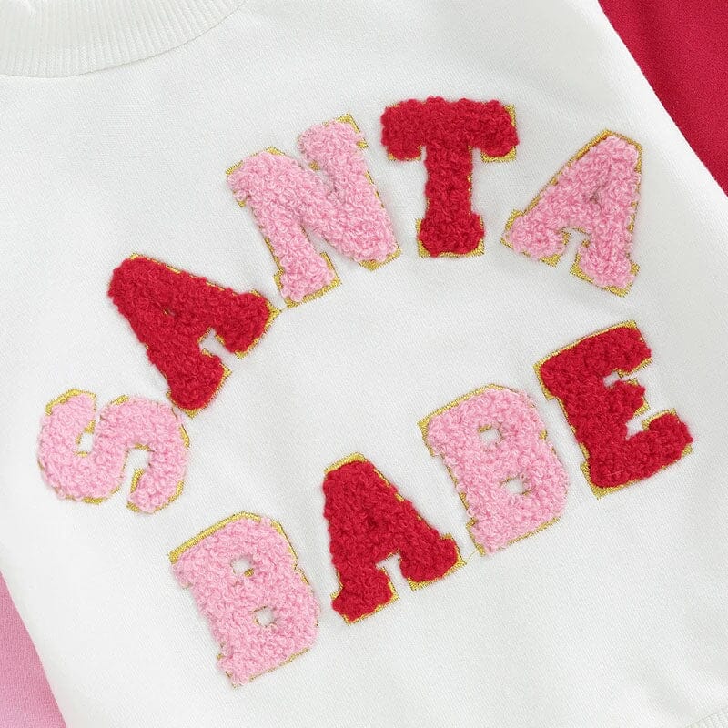 Santa Babe Toddler Sweatshirt