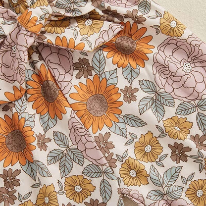 Mama's Little Bestie Floral Baby Set