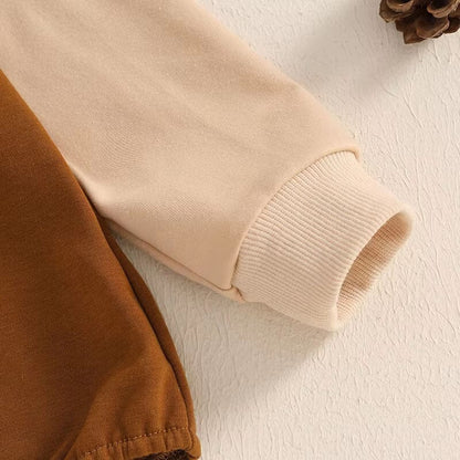 Long Sleeve Thanksgiving Turkey Baby Bodysuit