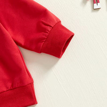 Thick Thighs Christmas Vibes Baby Set